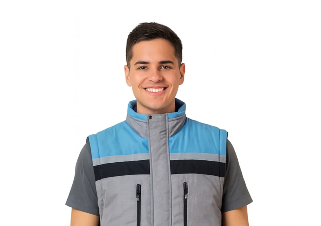 Padded Winter Vest, Water Repellent