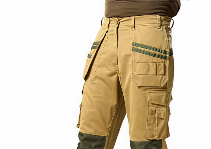 Multi-Pocket Work Trousers