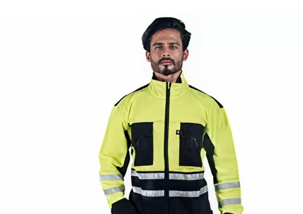 Flame-Resistant Hi-Viz Jacket and Trouser Set