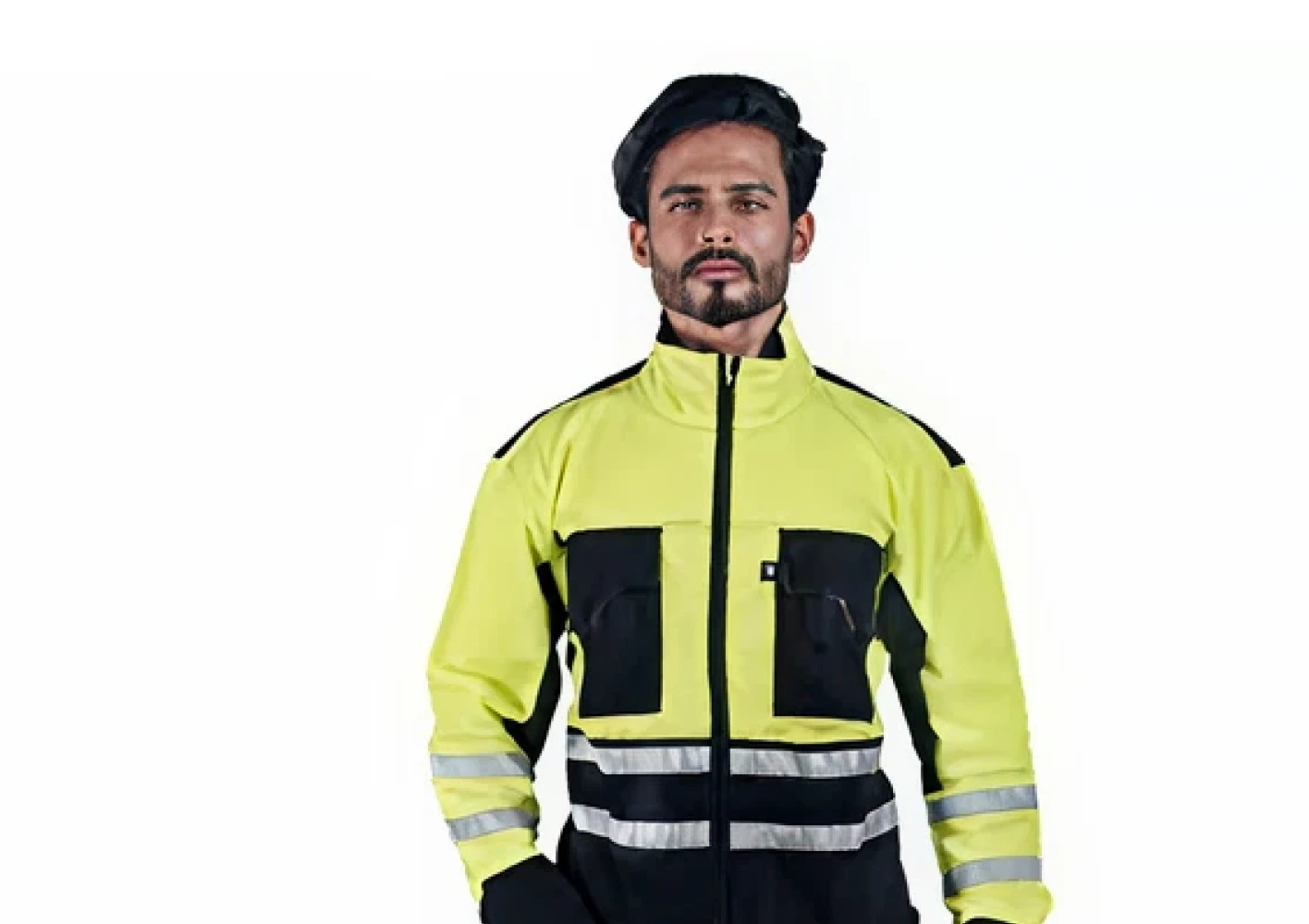 Flame-Resistant Hi-Viz Jacket and Trouser Set