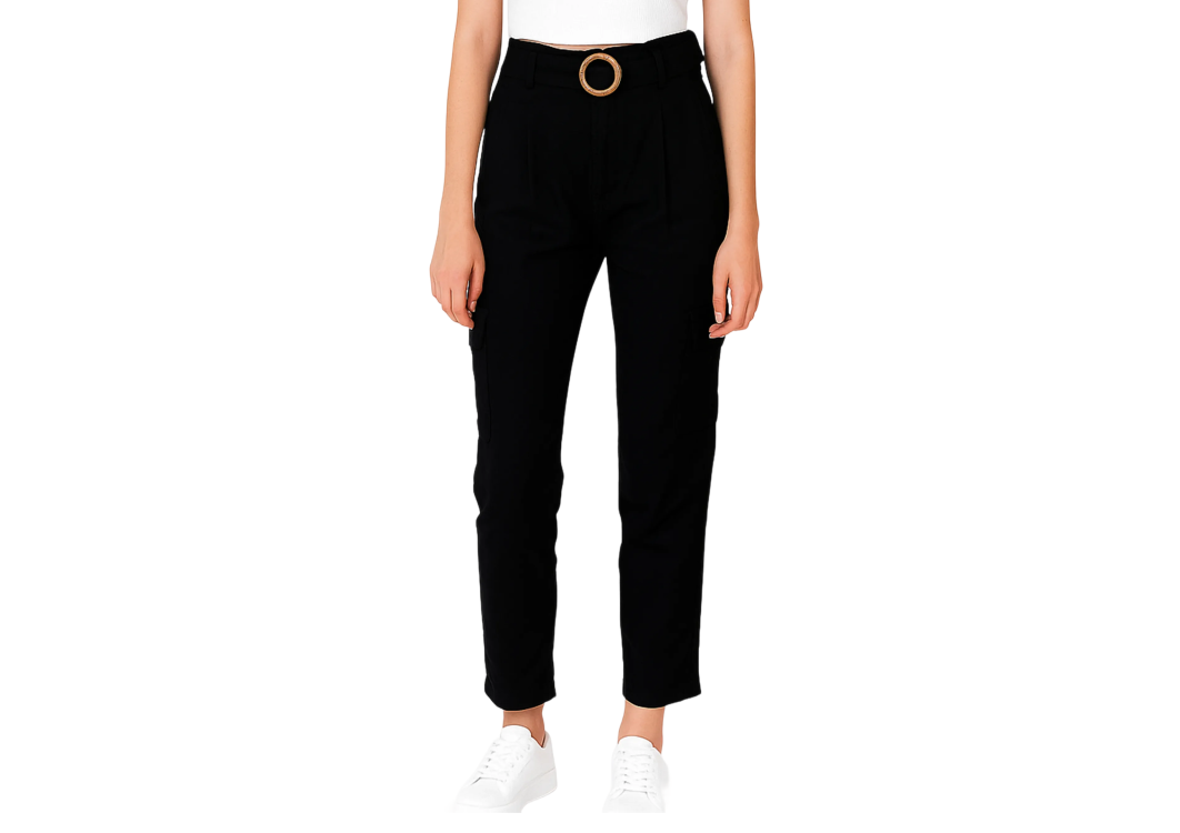 Women’s Black Stretch Trousers