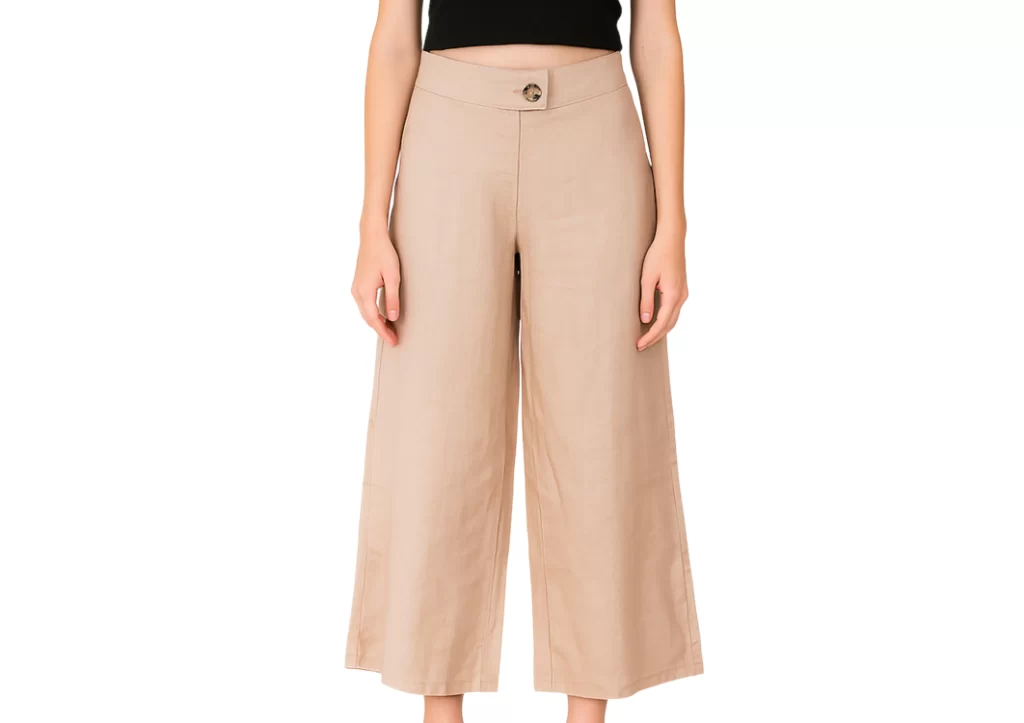 Women’s Cotton Straight-Fit Palazzo