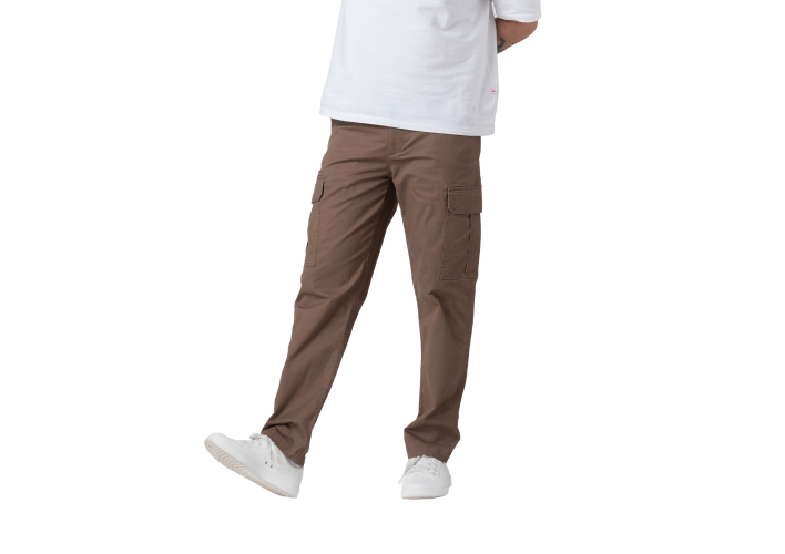 Men’s Khaki Cargo Trousers
