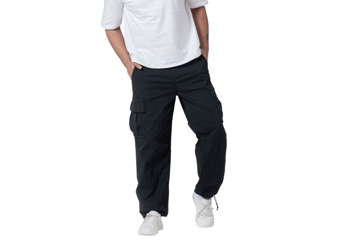 Men’s Black Cargo Trousers