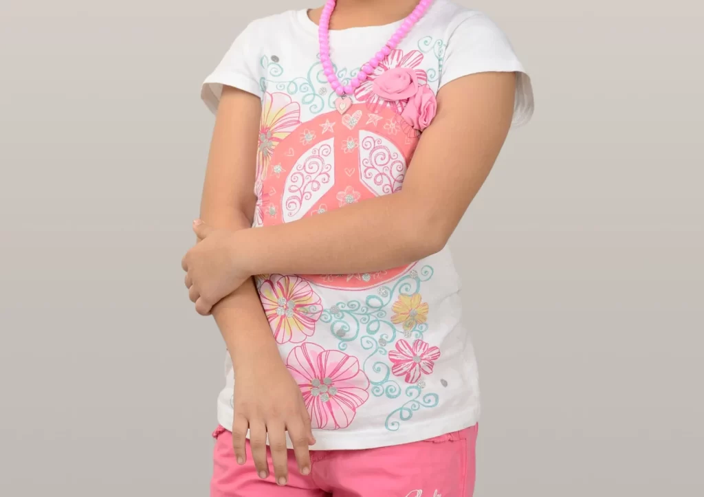 Girls’ Embroidered Cotton Capri with Coordinated Top