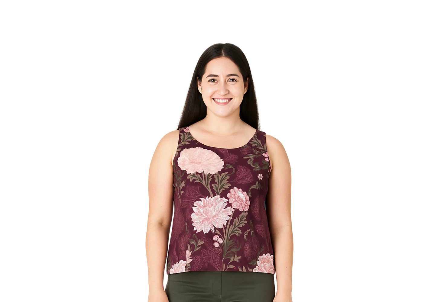 Women’s Boat-Neck Blouse