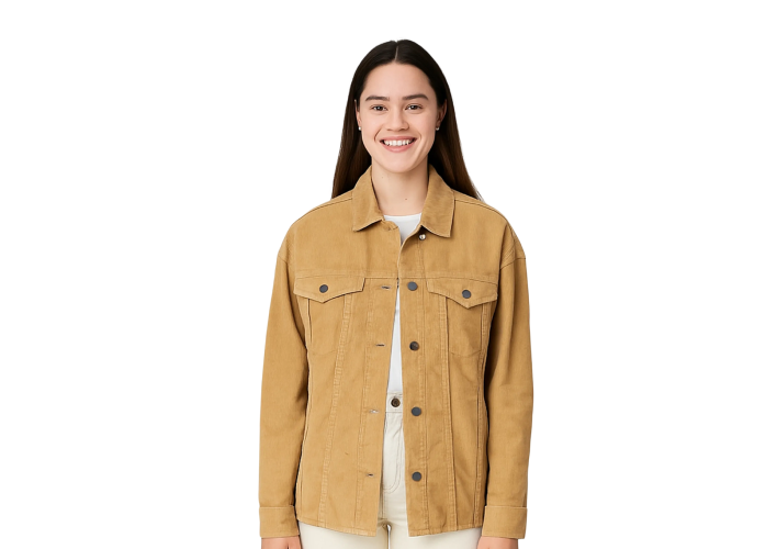 Women’s Khaki Cotton Winter Jacket
